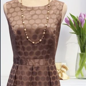 Loft brown dress.  Sz 10 Perfect for weddings, parties, coctails